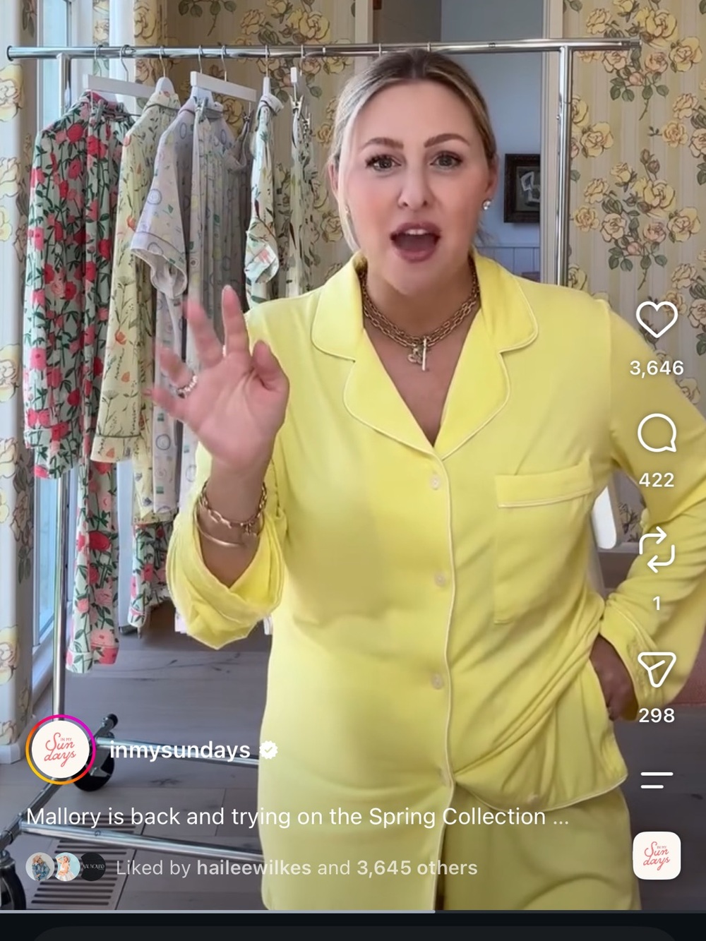 In My Sundays Yellow Pajamas